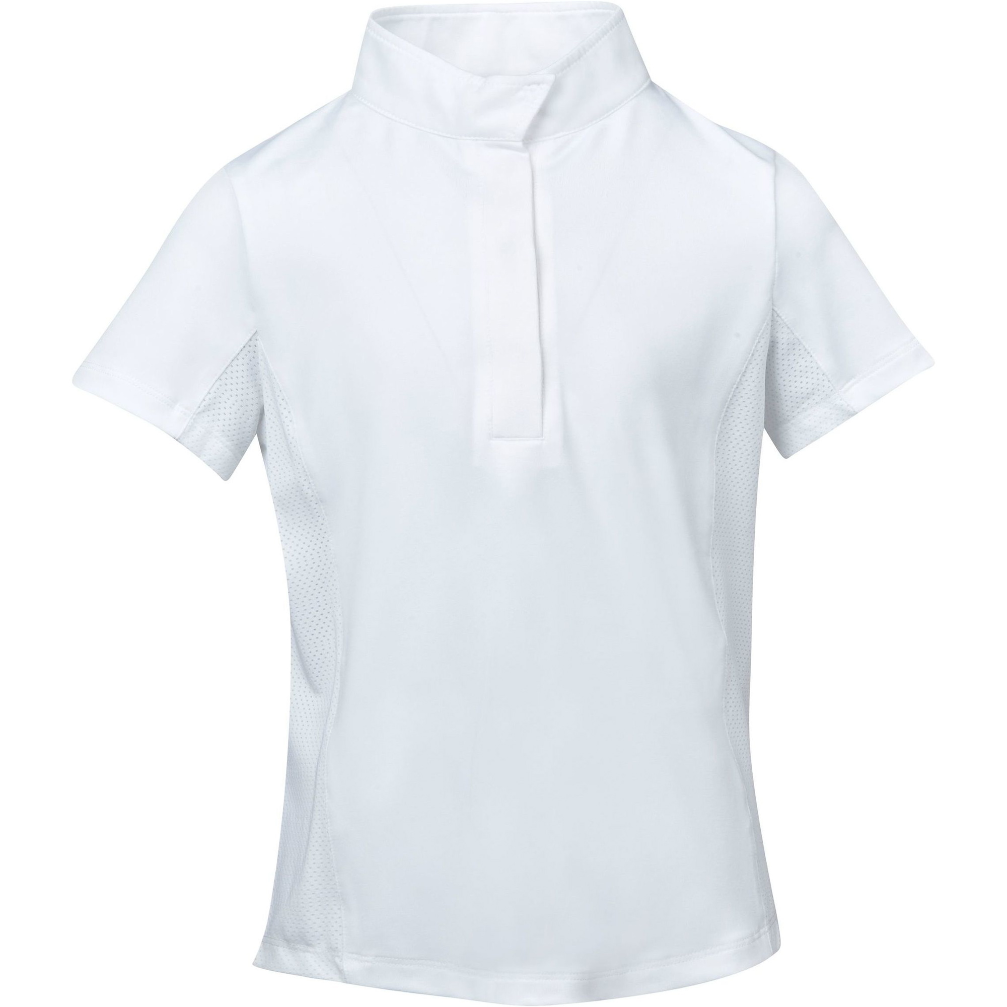  Dublin Childrens Ria Short Sleeve Competition Shirt 100306100 - White 